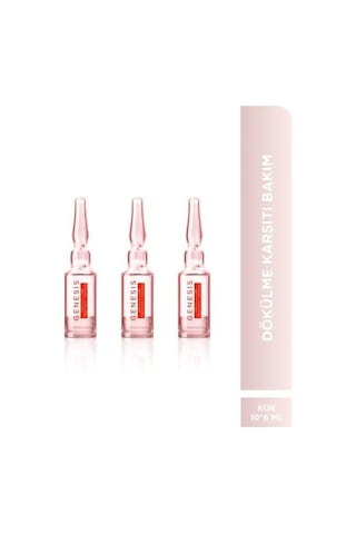 Genesis Ampoules Cure Fortifiantes chute Saç Dökülmesini Ampuller 6ml 10