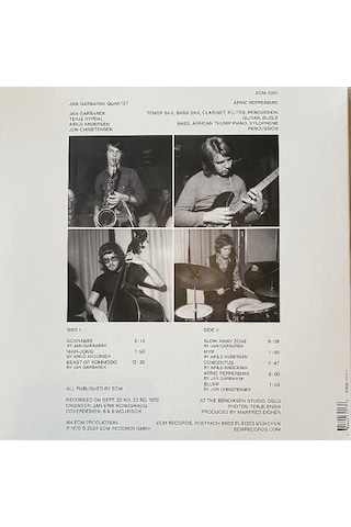 Jan Garbarek Quartet Afric Pepperbird / Plak