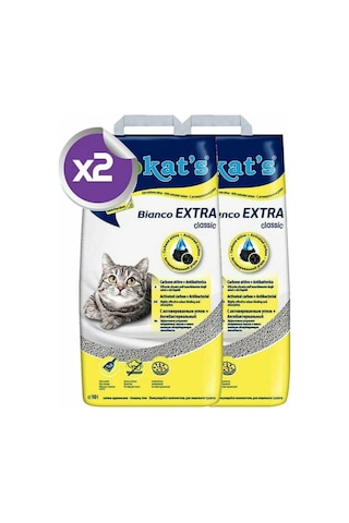 Biokat's Bianco Extra Bentonit Kedi Kumu 2 x 10 L