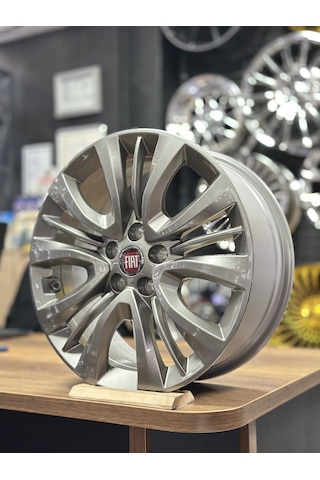 Sıfır Opar 16 İnç 5x98 Fiat Egea, Doblo, Fiorino Füme Jant Takımı