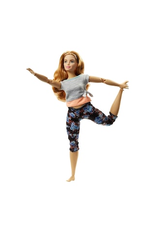 Barbie Sonsuz Hareket Bebeği Barbie Bebek Ftg84