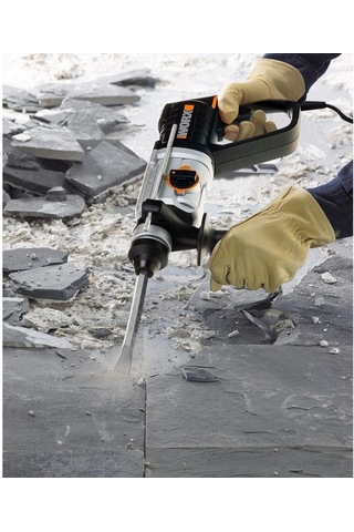 Worx WX339 800 W 2.5J Profesyonel SDS-Plus Kırıcı/Delici + 4 Adet Uç