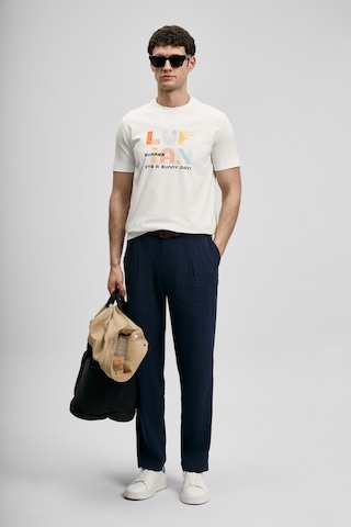 Lufian Sunny Modern Grafik T- Shirt Kırık Beyaz Kırık Beyaz 111020291100510