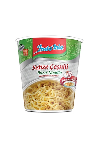 Indomie Noodle Sebzeli Bardak 8 x 60 G