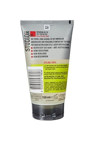 L'oreal Paris Studio Line Traceless Fx Styling Gel 24h Ultra Güçlü Tutuş Kalıntı Bırakmadan Pürüzsüz Saçlar İçin Mineral Zenginleştirilmiş Formül