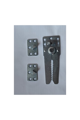 Metal Köşe Koltuk Birleştirici Aparatı Kapalı Yay Timsah 1 Erkek 2 Dişi Krom 1 Erkek 2 Dişi 1 Takım + 1 Dişi