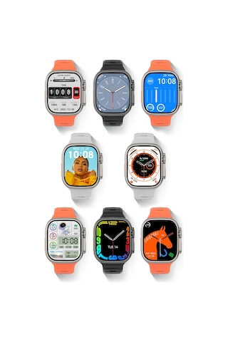 Teknomila GS8+ Ultra 8 Plus Akıllı   Saat (İthalatçı Garantili)