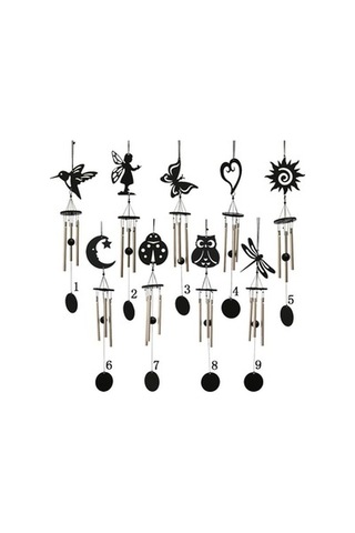 Lijinxu Magideal Kilise 3 Tüp Çan Rüzgar Çanı Bahçe Yard Asılı Kuş