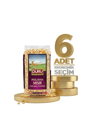 Duru Patlayan Mısır 6x500 Gr