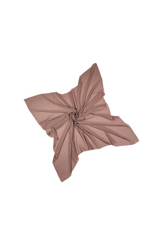 Mısırlı Eşarpları Tesettür Giyim Krep Kadın Eşarp 120x120 Cm - Vizon