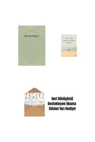 Bu Son Olsun + Herkes Kendine Yabancı + Okuma Sticker'ları