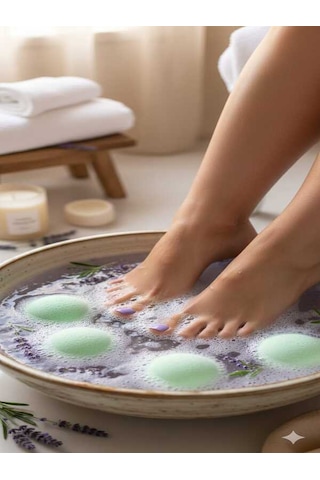 Nem Topu Nem Bombası Spa Jakuzi Küvet Köpüğü Nemlendirici 8 Adet