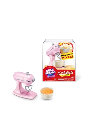 Mini Brands Magic Cook Kitchen Mikser Mini Mutfak Seti Çalışan Minyatür Oyuncak 3+