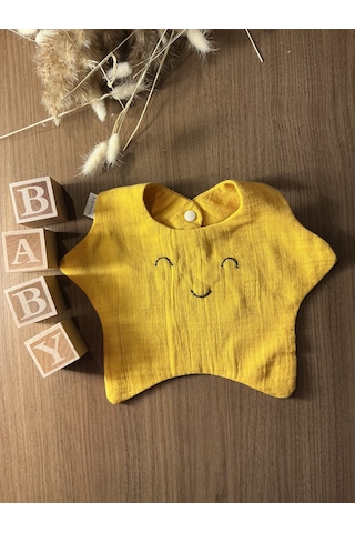 Venedy S Happy Star Mama Önlüğü Hardal