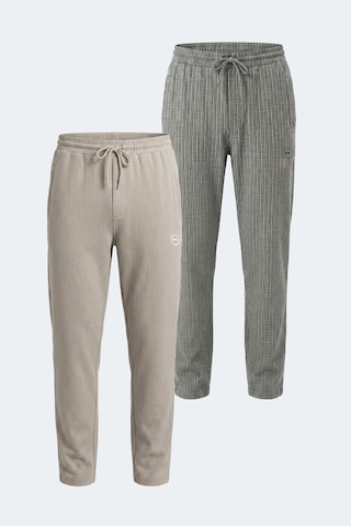 Slazenger Nıkıta 2 Li Set Erkek Siyah - Bej Eşofman Altı