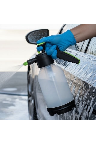 2 Başlıklı Oto Köpük, Su Püskürtme Ve Bitki Bakım Sulama Aleti Ot Çok Renkli