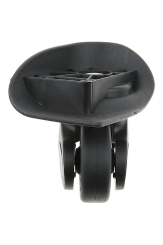 Suntek 1 Çift A20 Dilsiz Döner Tekerlekler Bavul Seyahat Için Siyah