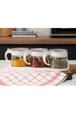 Madame Coco Lavem 3lü Baharatlık 1kbhrt004428x10x9,5 Cm-soft Ekru