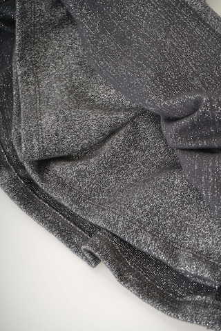 Kız Çocuk Simli Pamuk Şort Etek Gri