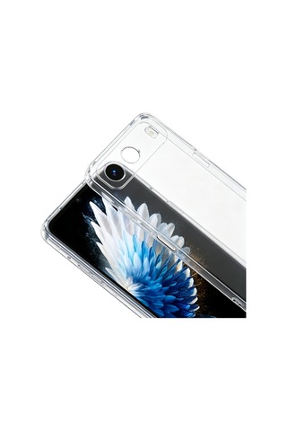 Tecno Spark 40 5g Kılıf Zore Süper Silikon Kapak Şeffaf