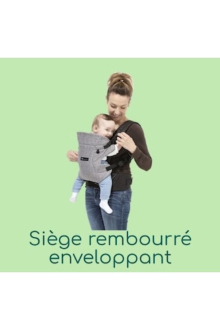 Bebe Confort Go4 Ergonomik Bebek Taşıyıcı 0-15 Kg, Ayarlanabilir ve Konforlu Portbebe