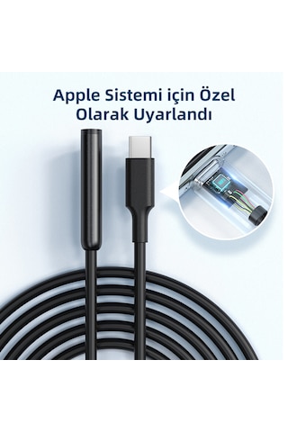 Endoskop 20mp Ip67 - 5 Metre Kablolu Led Aydınlatmalı - Android/ios Uyumlu - Siyah