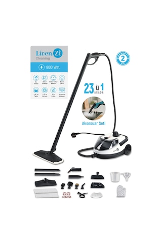 Livenzi WJ-578 1800 W Buharlı Temizlik Makinesi