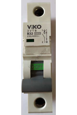 Viko 1X32 Amper W Otomat B Tipi 3Ka Sigorta