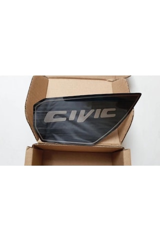 Oled Garaj Honda Civic FC5 İçin Uyumlu Kapı Açma Kolu Kaplama Füme