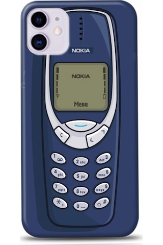 Tüm Modellere Uyumlu Nokia 3310 Tasarımlı Telefon Kılıfı Y-retro11
