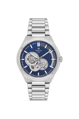 Hislon Men's Solid Sd152s-11ss Erkek Kol Saati Beyaz