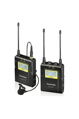 Saramonic Uwmic9 Tx9 Rx9 1 Alıcı 1 Verici Kablosuz Yaka Mikro