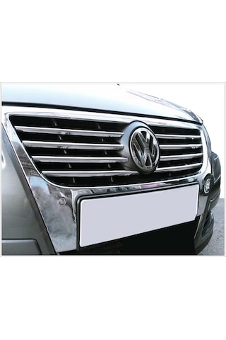 Vw Passat B6 Krom Ön Panjur 8 Prç. 2005-2011 Arası P.Çelik
