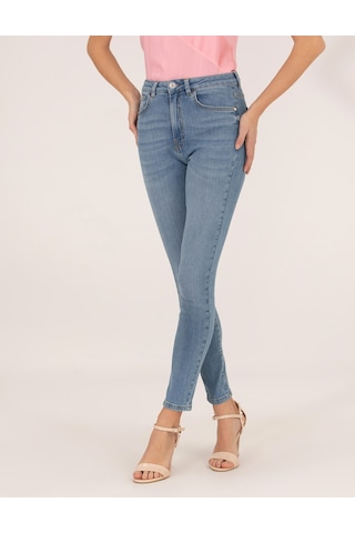 Pierre Cardin Kadın Açık Mavi Jean Pantolon 50262748-vr003 Açık Mavi