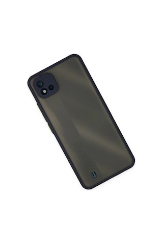 Newface Realme C11 2021 Kılıf Montreal Silikon Kapak Semeglbl - 26 - Lacivert