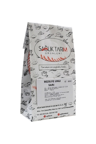 Sağlık Tarım Ürünleri Sarı Bezelye Unu 1 KG Sağlık Tarım Ürünleri Sarı Bezelye Unu 1 KG