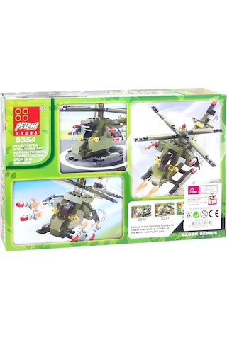 Askeri Helikopter Blok Seti 159 Parça 6+ 0354