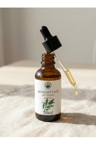 Adaçayı Acı Elma Uçucu Yağı Sage Essential Oil Salvia Officinalis Saf Doğal 20 Ml 20 ML