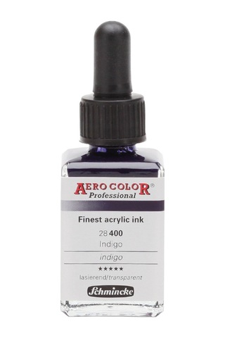 Schmincke Aero Color İndigo Mürekkep 28ml