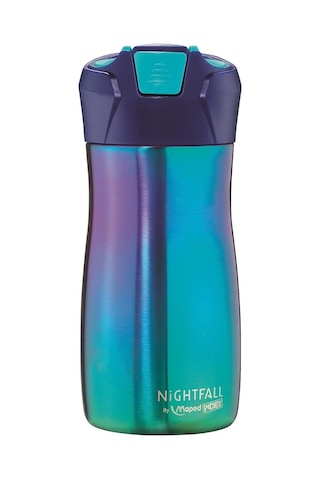 Maped Picnik Nightfall Pipetli Çelik Matara 430 ML Mavi 871299