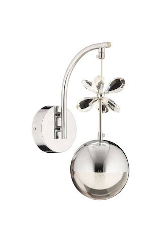 Küre Krom Ledli Aplik Salon Mutfak Oda Oturma Odası Hol Ledli Aplik Sb-ld-706 Krom