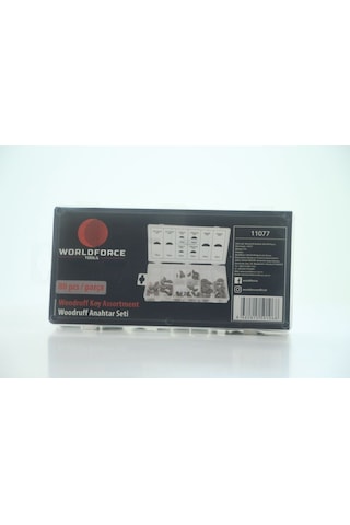 Worldforce Kama Seti Karbon Çelik Woodruff Seti 80 Parça N11.18830