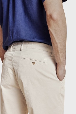 Brooks Brothers Pamuklu Duble Paça Normal Bel Bermuda Şort Erkek Şort Bbss26mso004142 Bej
