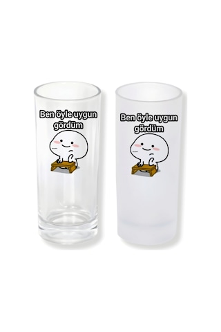 Ben Öle Uygun Gördüm Buzlu Ya Da Buzsuz Seçenekleriyle Rakı Bardağı