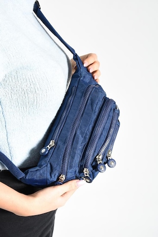 Unisex Bel Çantası Free Bag Klinkır Kumaş Hafif Yağmur Geçirmez Kumaş Çok Cepli 001