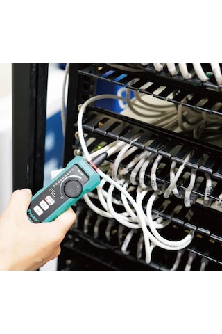 Proskit Mt-7625 Fiberoptik+rj45 Şarjlı Kablo Test Cihazı Kit 15mv Çıkış