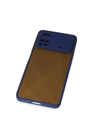 Cosmotex Newface Xiaomi Poco X4 Pro 5g Kılıf Montreal Silikon Kapak - Lacivert