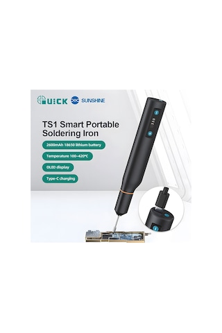 Quick Ts1 Akıllı Şarjlı Kalem Havya