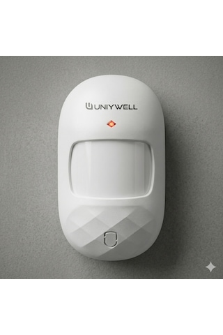 Uniywell Tuya & Smart Life Uyumlu Kablosuz Pır Hareket Dedektörü - Dijital Hassas Algılama, Akıllı Alarm Sistemleri İle Tam Uyumlu Güvenlik Sensörü