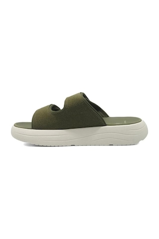 U.S. Polo Assn. U.s.polo Assn.sun 6fx Haki Cırtlı Comfort Casual Spor Plaj Terliği